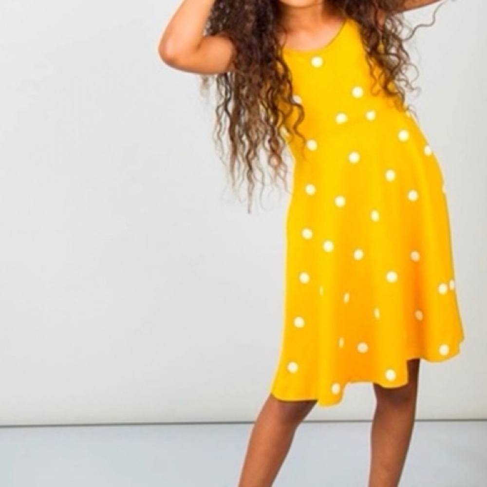 Old Navy Printed Jersey Fit & Flare Cami Dress for Girls